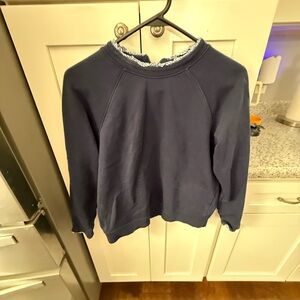 J. Crew Navy Sweatshirt